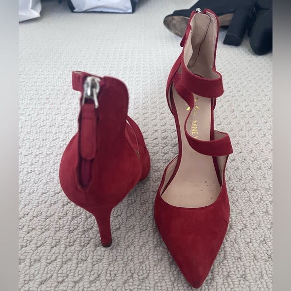 Nine West Red Heels - Picture 2 of 6
